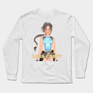 Tomb raider Lara Croft Long Sleeve T-Shirt